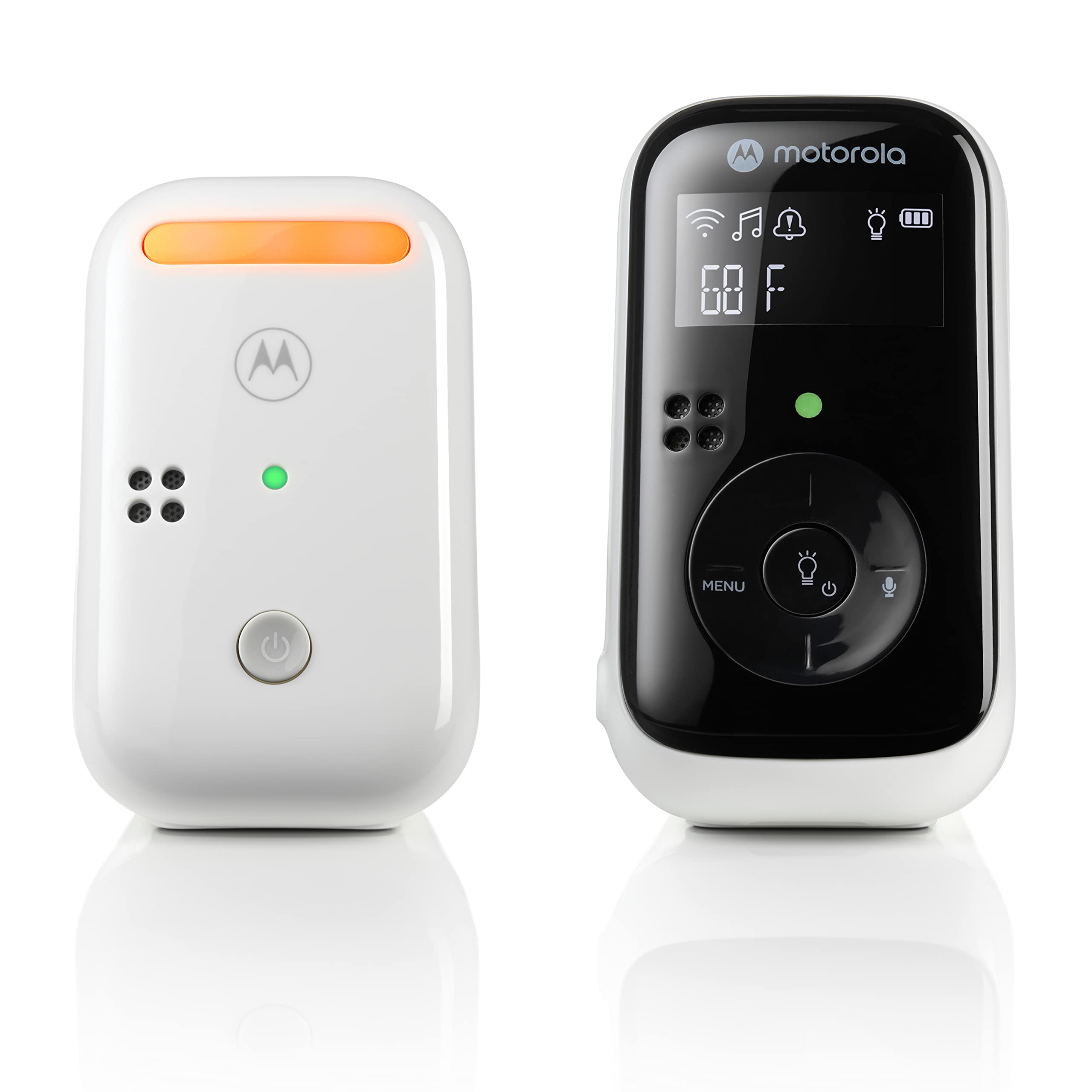 Motorola PIP11 Audio Baby Monitor with Nightlight - 1000ft Range, 2-Way Talk & Lullabies | Portable Parent Unit (Includes AAA Rechargeable Batteries) | Ideal for Nursery, Bedroom & Travel Use