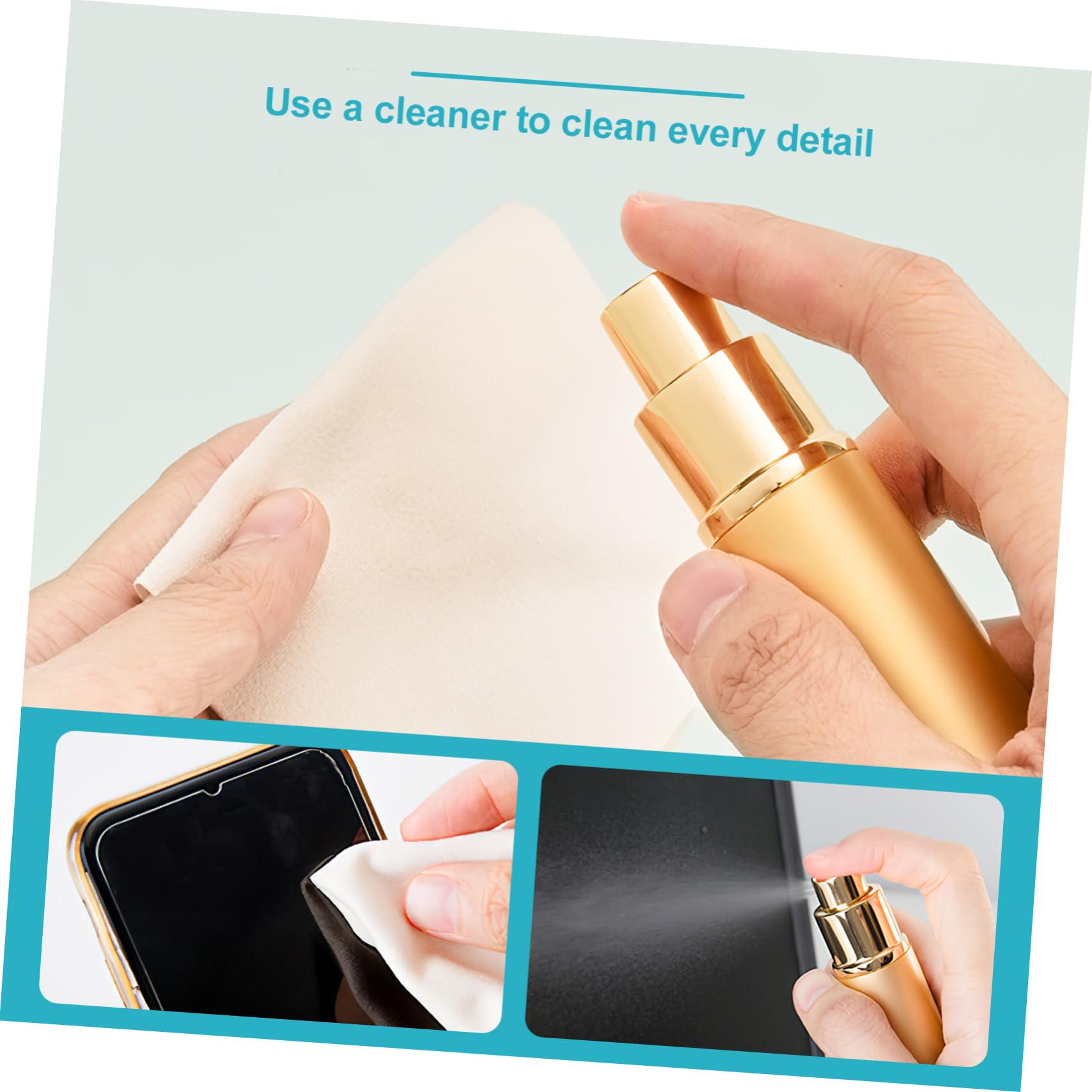 PartyKindom 8-Piece Headset Cleaning Kit - Professional Headphone & Earbud Cleaner with Hole Cleaning Tools | Perfect for iPhone, AirPods, Samsung Galaxy Buds & Wireless Headphones | Home & Office Use