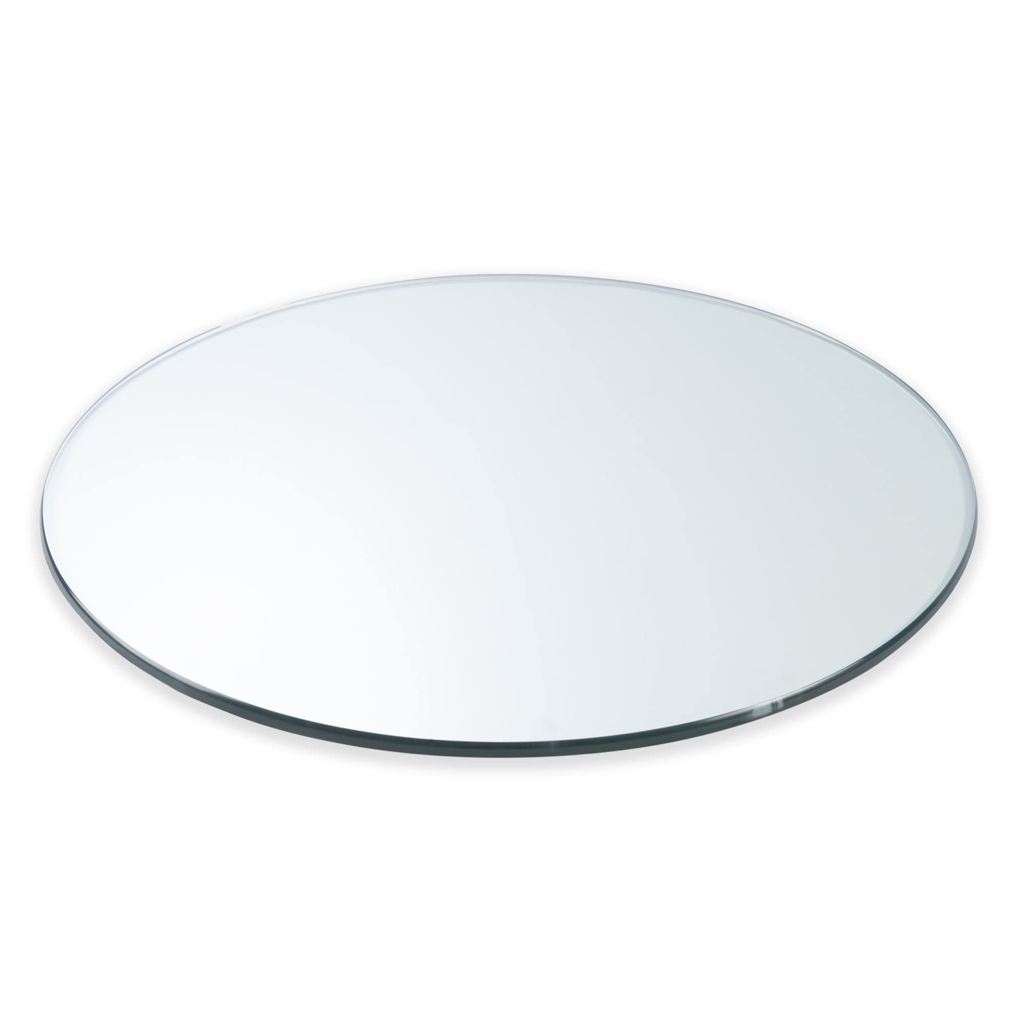 **Spancraft 36-Inch Round 1/4-Inch Thick Clear Tempered Glass Table Top with Flat Polished Edge – Replacement Glass for Dining Tables, End Tables, Coffee Tables & Outdoor Patio Furniture – Perfect for Indoor & Outdoor Dining, Living Room Decor, and Garden Settings**