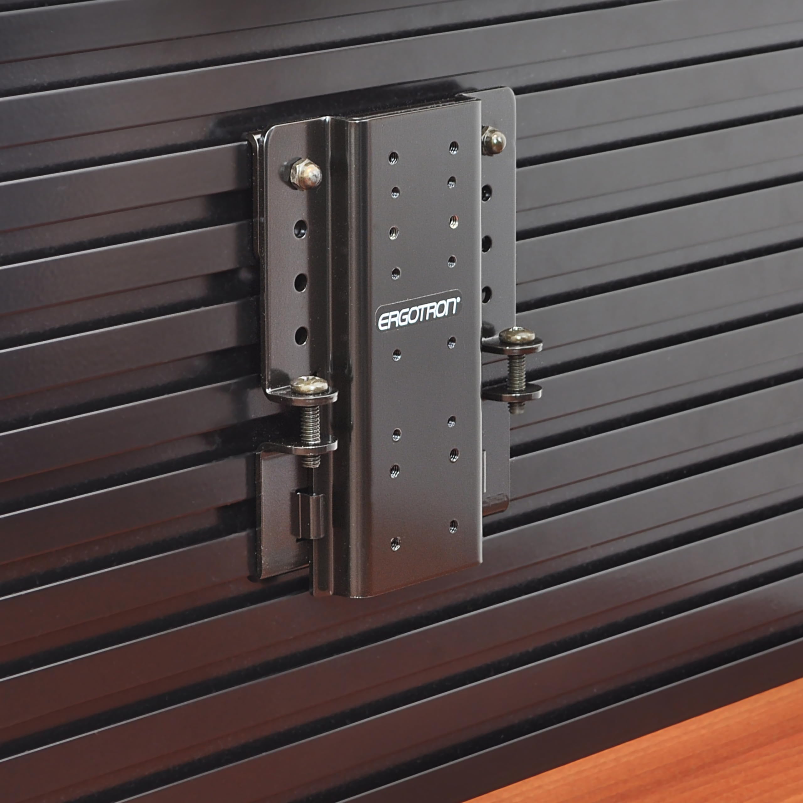 Ergotron Slatwall Bracket - Heavy Duty Wall Mount Bracket for Monitor Arms | Perfect for Office, Home & Retail Display Setups