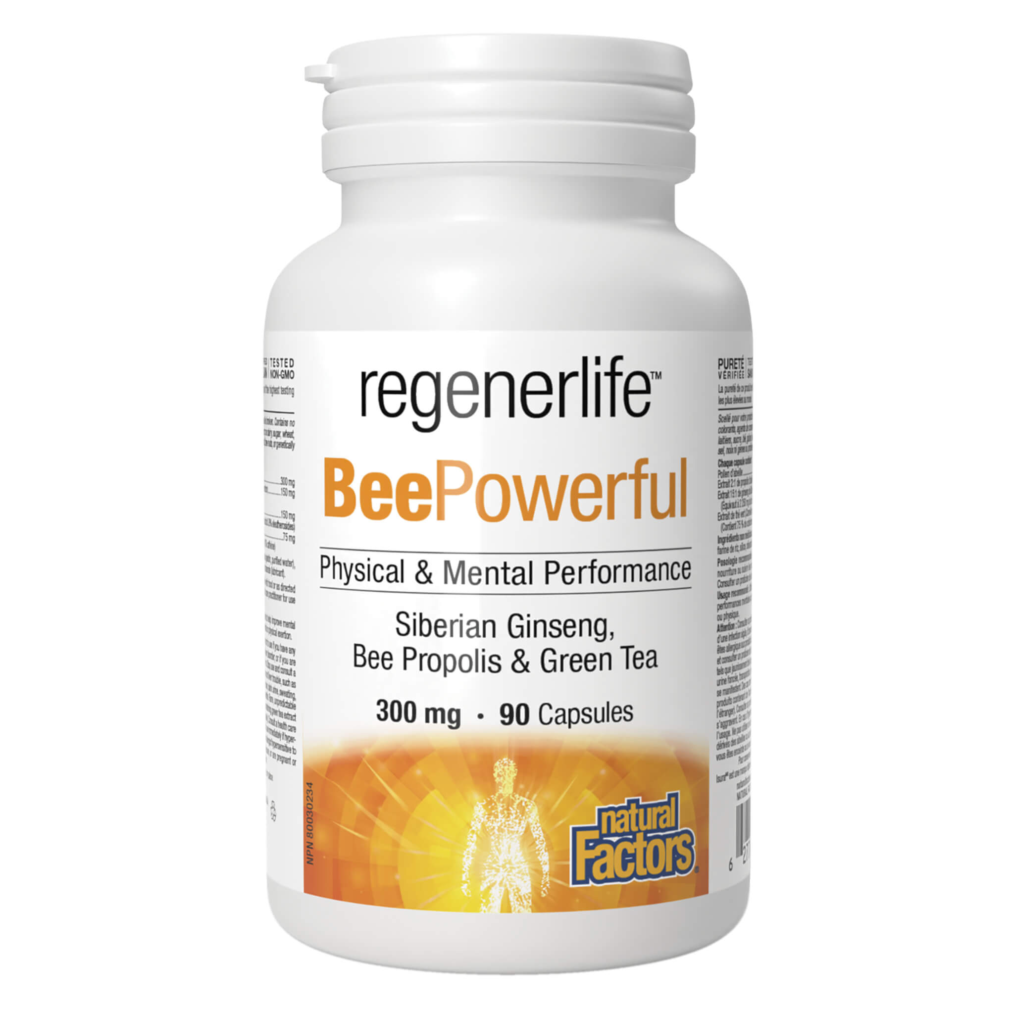RegenerLife BeePowerful - Natural Bee Propolis Supplement for Immune Support & Wellness | Boost Energy & Vitality | Perfect for Daily Health, Travel & Active Lifestyles