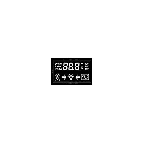 Spartan Power 50A 5500 Watt Automatic Transfer Switch for Solar & Wind Off Grid Systems - Perfect for Home Backup Power, RV, and Emergency Power Outages