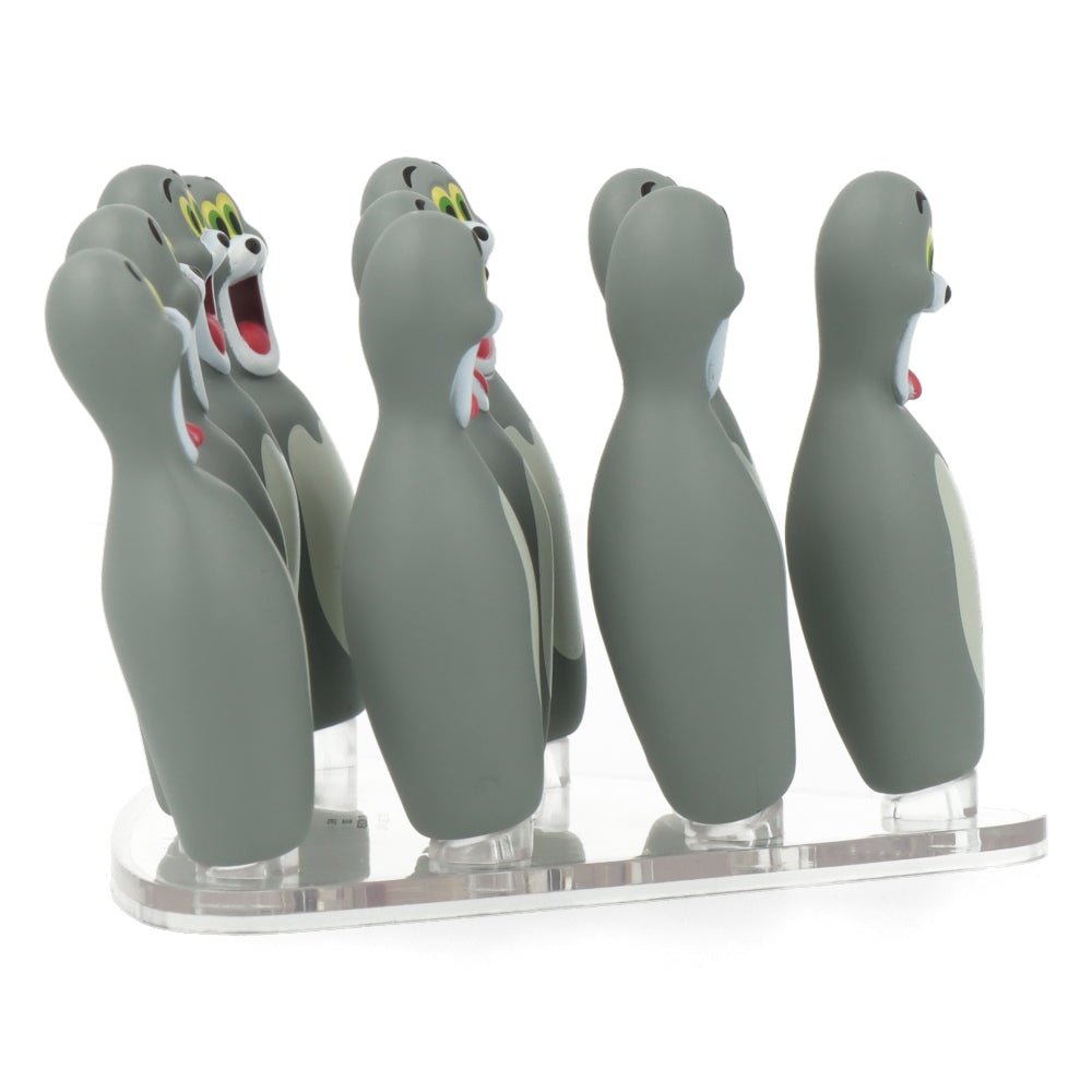 Tom & Jerry Series 3 Bowling Pins Figurine - Collectible UDF Statue for Fans, Home Decor & Office Display