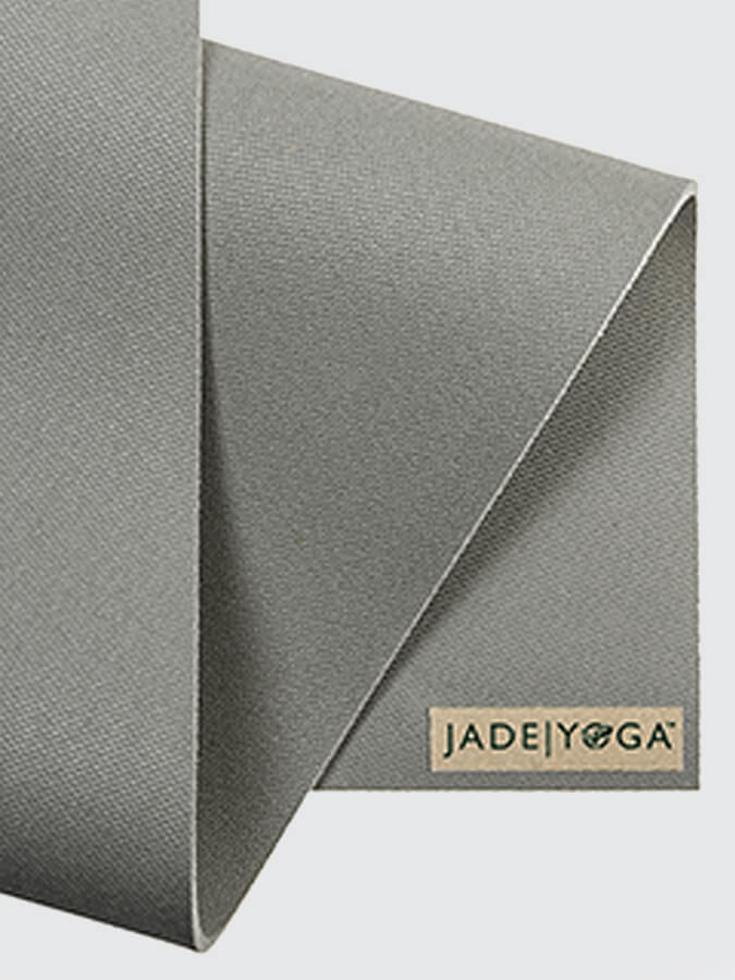 Premium Jade Yoga Fusion 68 Yoga & Pilates Mat - 8mm Thick Non-Slip Eco-Friendly Mat for Home & Studio Workouts - Ideal for Hot Yoga, Meditation & Fitness Training