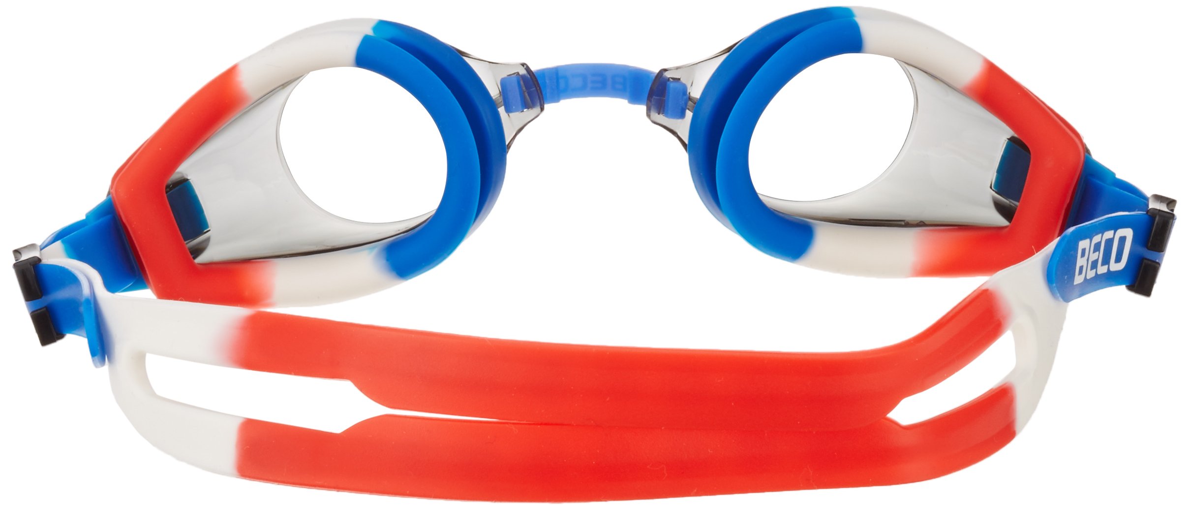 Beco Professional Safety Goggles - Blue, White, Red - Anti-Fog, Scratch Resistant Eye Protection for Work, Lab, DIY & Outdoor Activities