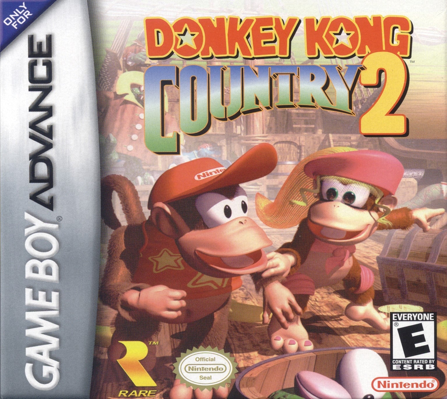 Donkey Kong Country 2 - Classic SNES Video Game | Retro Gaming Gift for Nintendo Fans | Perfect for Parties & Nostalgic Game Nights