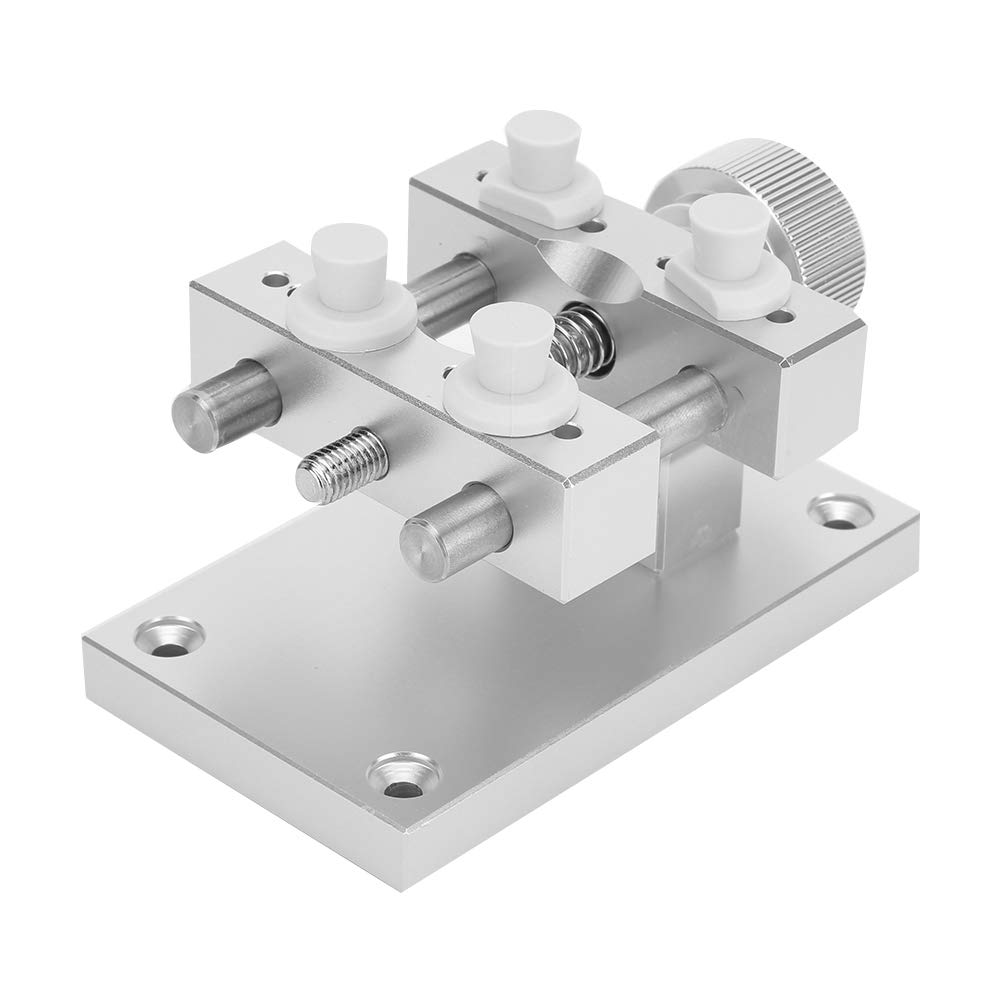 Professional Watch Vise Tool - Adjustable Metal Watch Case Holder with Opener, Press Closer & Strap Remover - Perfect for Watch Repair, Movement Maintenance & Watchmaking - Ideal for Jewelers, Hobbyists & Professional Watchmakers