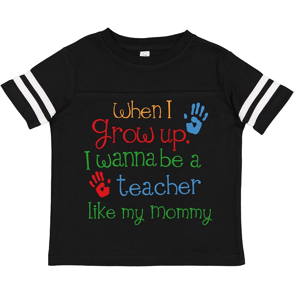 Inktastic Teacher Like Mommy Toddler T-Shirt - Cute Matching Outfit for Mother & Child - Perfect for School, Family Photos & Special Occasions