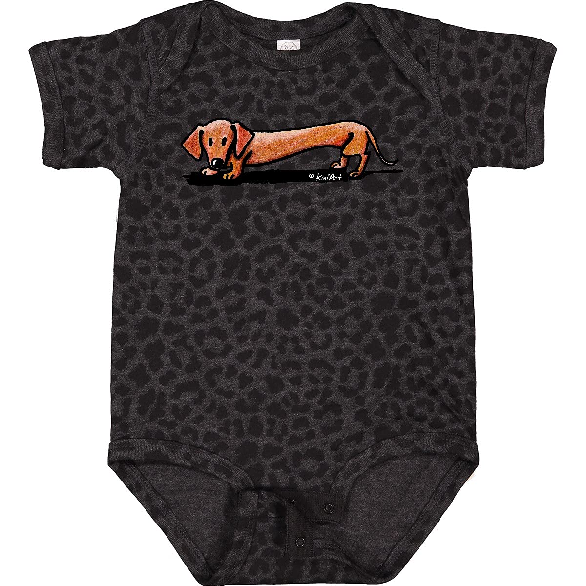 Inktastic Little Red Dachshund Baby Bodysuit - Cute Dog Lover Outfit for Infants & Toddlers - Perfect for Family Photos, Playdates & Special Occasions
