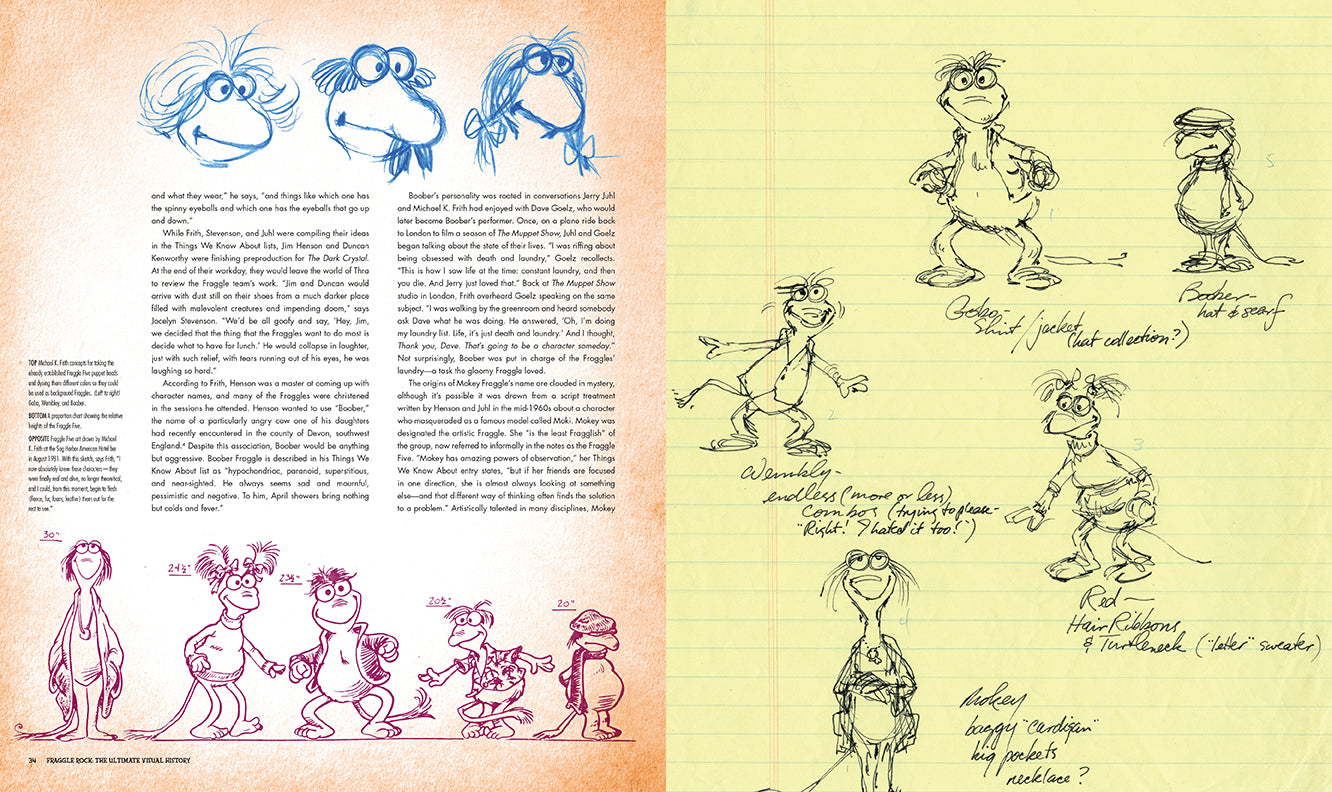 Fraggle Rock: The Ultimate Visual History Book - Jim Henson's Classic Puppet Show Art & Behind-the-Scenes Stories - Perfect for Collectors, Fans & Entertainment Lovers