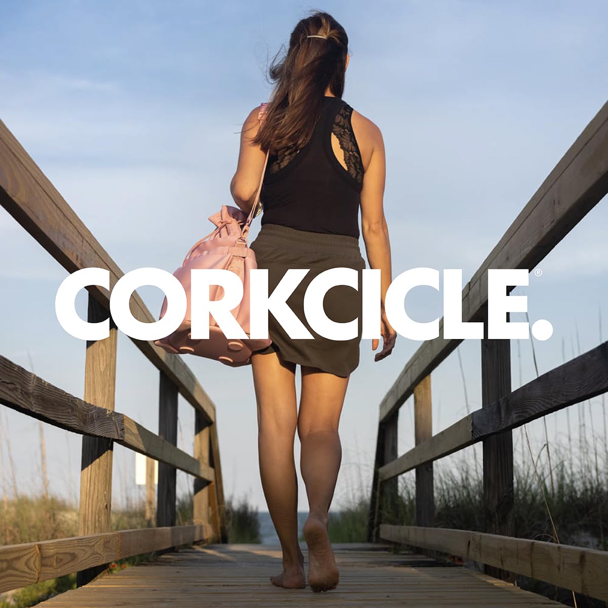 Corkcicle Insulated Beverage Bucket Cooler Bag 10.5