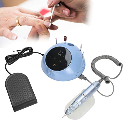 Professional Electric Nail File Machine - Cordless Nail Drill for Manicure & Pedicure | Perfect for Salon, Home Use & Nail Art Design | High Speed Nail Lathe with Accessories Kit (Model 03)