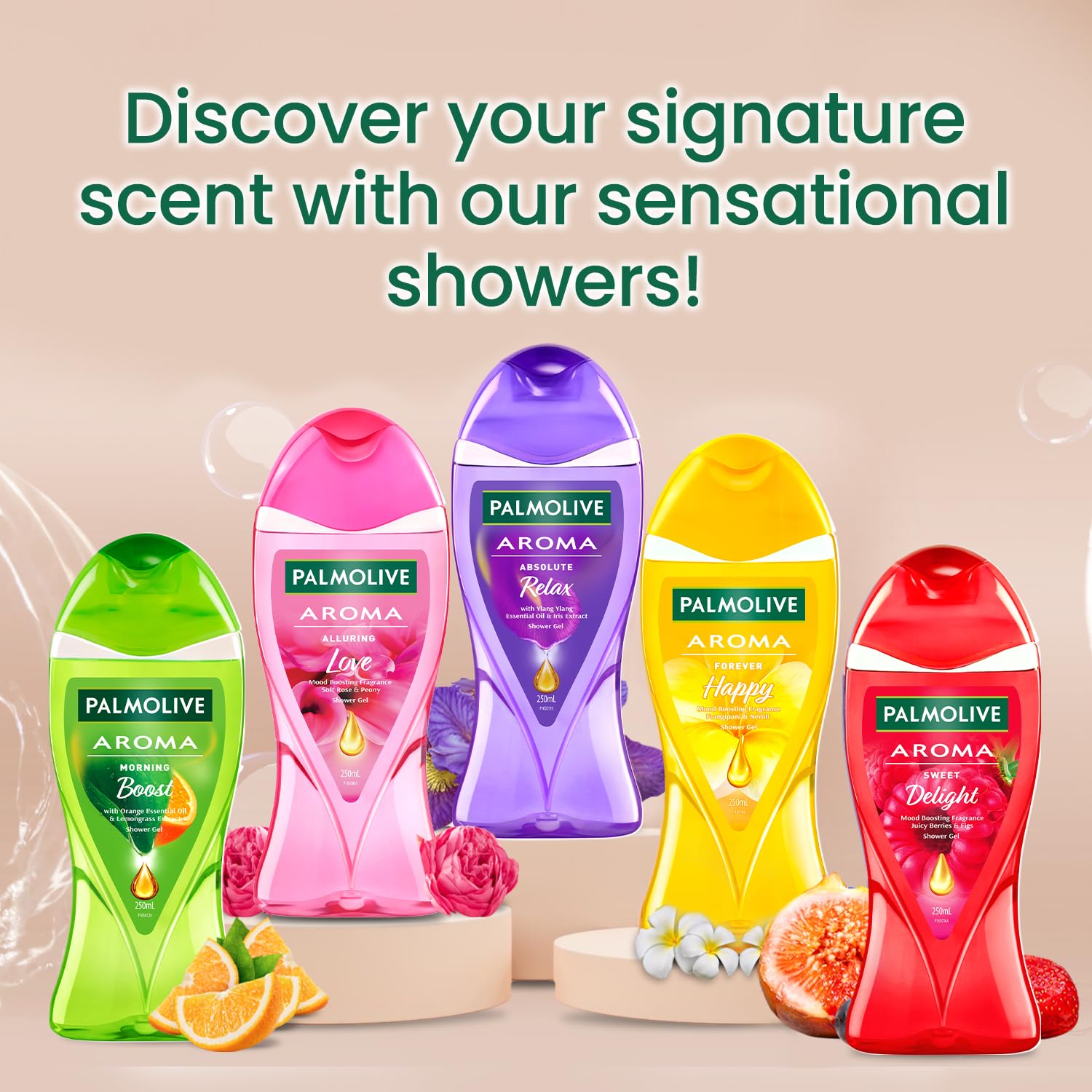 Palmolive Iris Flower & Ylang Ylang Essential Oil Body Wash - Moisturizing & Relaxing Shower Gel for Soft, Youthful Skin | Paraben-Free, Silicone-Free, pH Balanced | 2-Pack (17oz Each) | Perfect for Stress Relief & Aromatherapy Bath Time