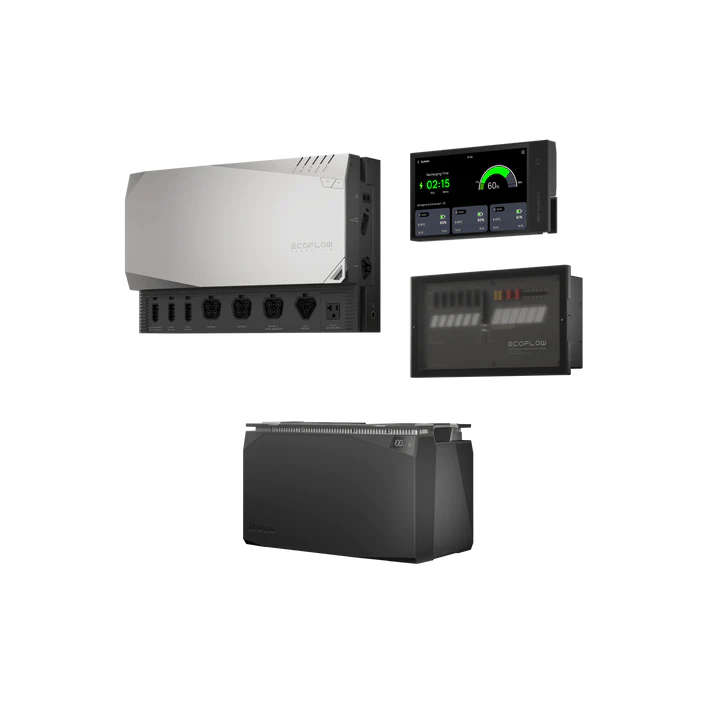 EcoFlow 5kWh Portable Power Station Kit - Solar Generator for Home Backup, RV Camping & Outdoor Adventures