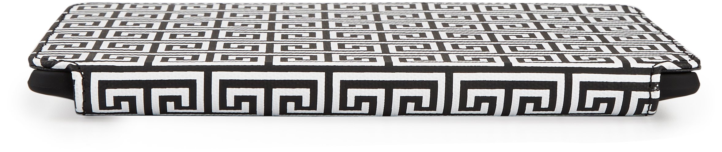 Jonathan Adler Greek Key Kindle Fire HDX 7 Case - Black Luxury Cover for Kindle Fire HDX 7