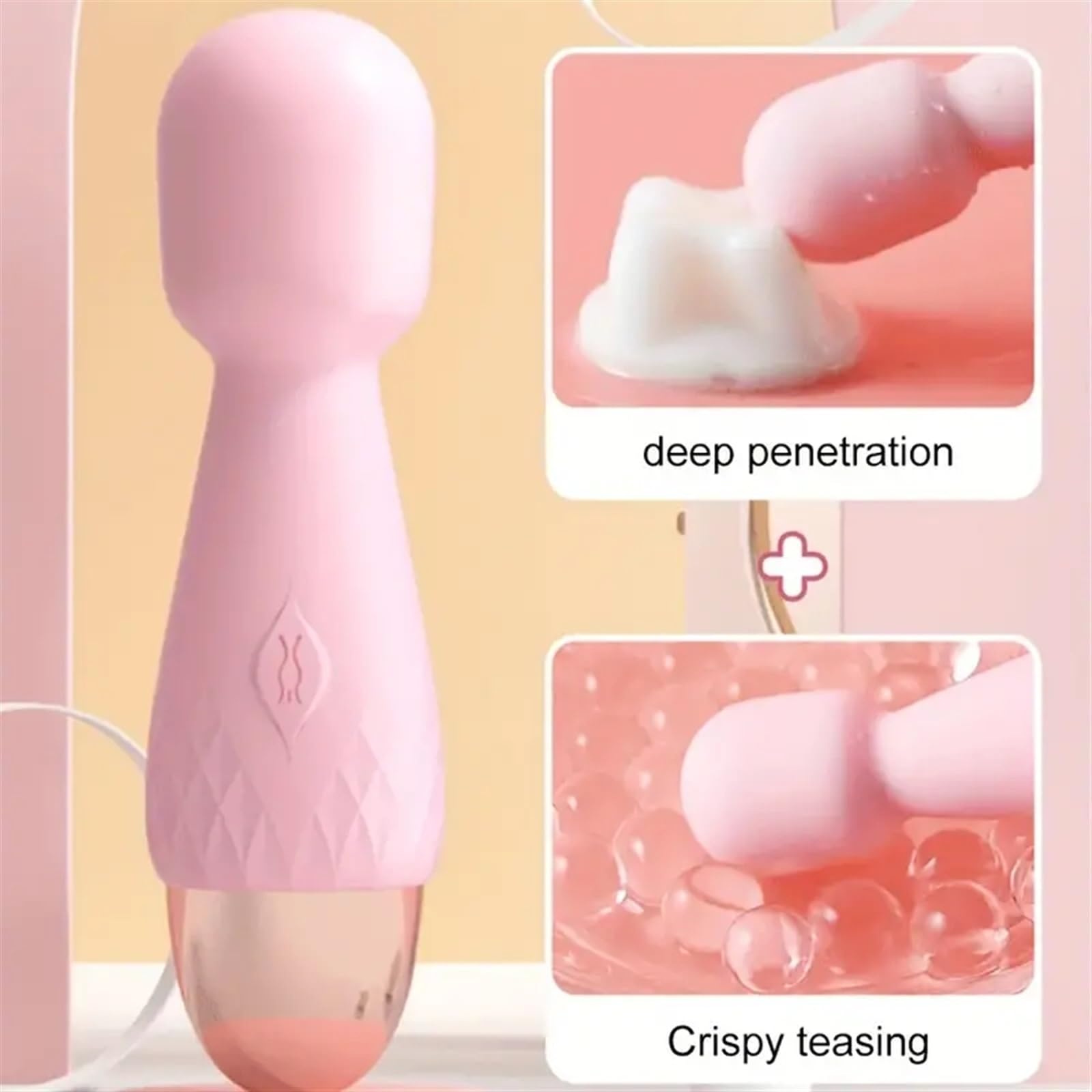 Mini G-Spot Vibrator & Clitoral Stimulator - Rose/Black Rechargeable Sex Toy for Women, Perfect for Solo Play & Couples Intimacy - Sensual Massage & Enhanced Pleasure