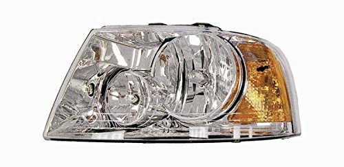 Fleetwood Terra 2006-2007 RV Motorhome Replacement Headlight Assembly Pair (Left & Right) with Bulbs - Perfect for Night Driving & Road Trips