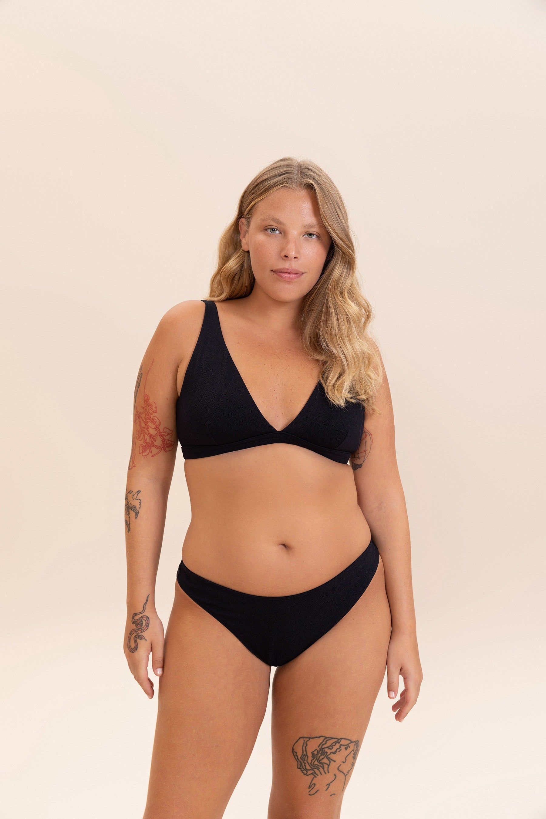 Sexy Wavy Bikini Thong Swimwear - High Waisted Cheeky Bottoms for Women - Perfect for Beach, Pool Party & Summer Vacation