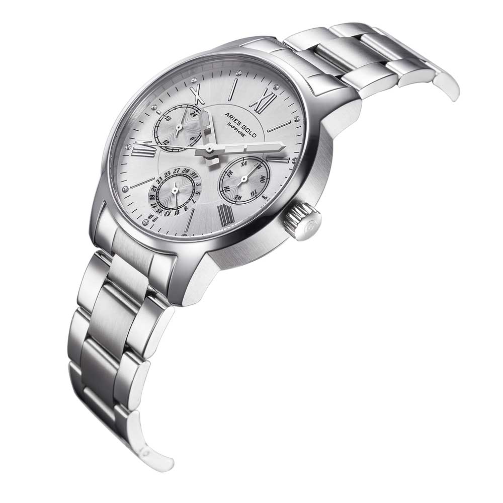 Aries Gold Urban Eternal L 103 S S - Stylish Stainless Steel Watch for Men - Perfect for Business, Casual Wear & Special Occasions
