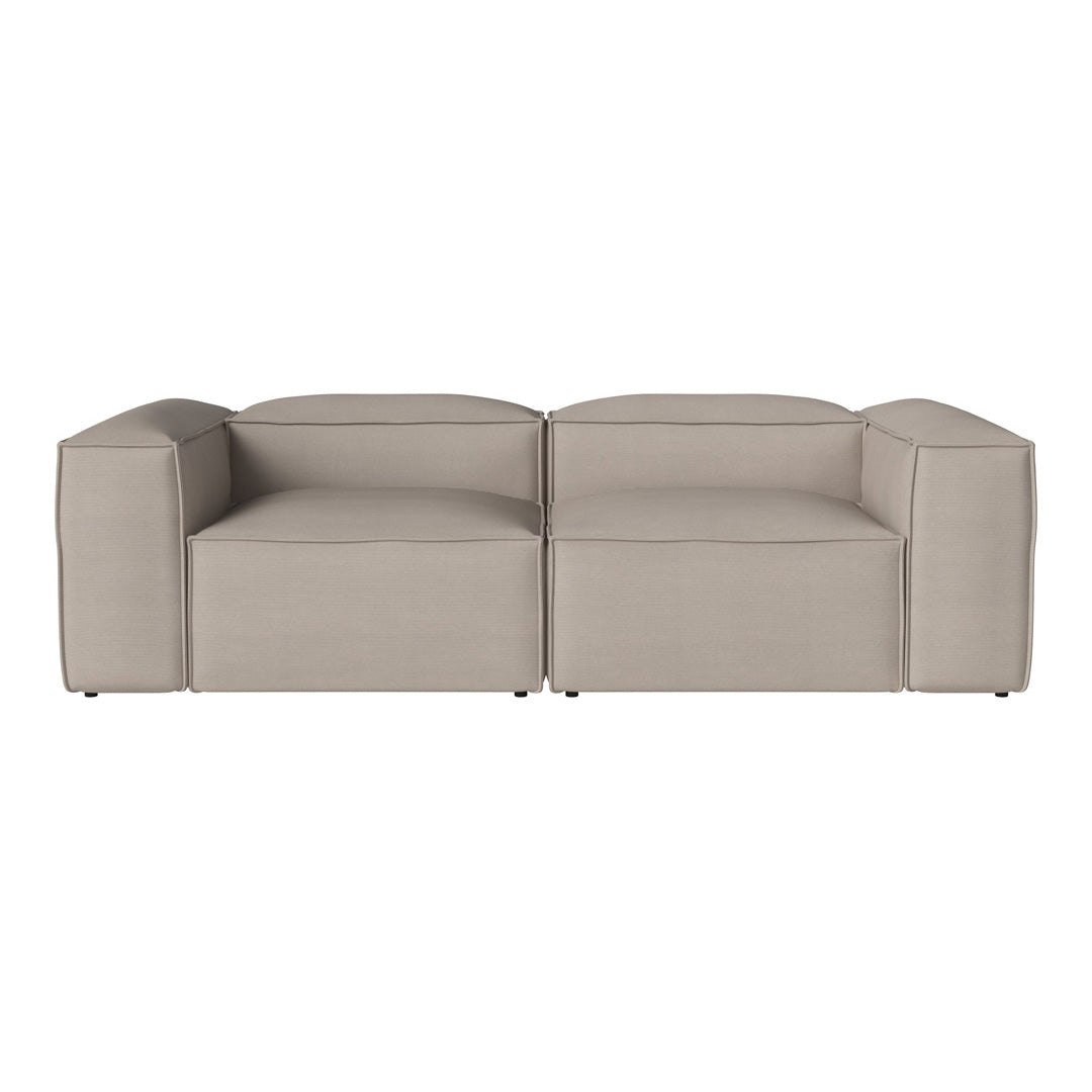 Cosima 2-Seater Sofa - Modern Fabric Loveseat for Small Spaces | Perfect for Living Room, Apartment & Office Waiting Area