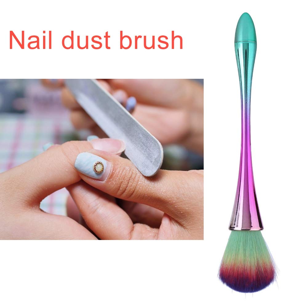 5 Soft Nail Dust Cleaning Brushes for Acrylic & UV Gel - Manicure DIY Tools