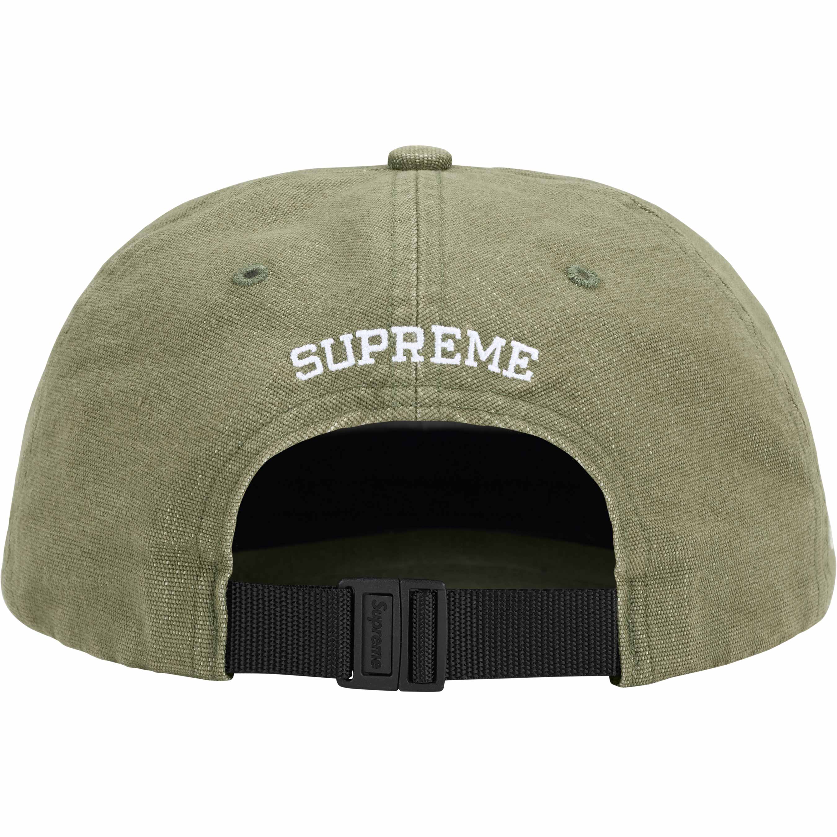 Supreme Cordura® Denim Small Box 6 Panel Olive Cap - Durable Military Style Hat for Men & Women - Perfect for Outdoor Activities, Streetwear Fashion & Casual Wear