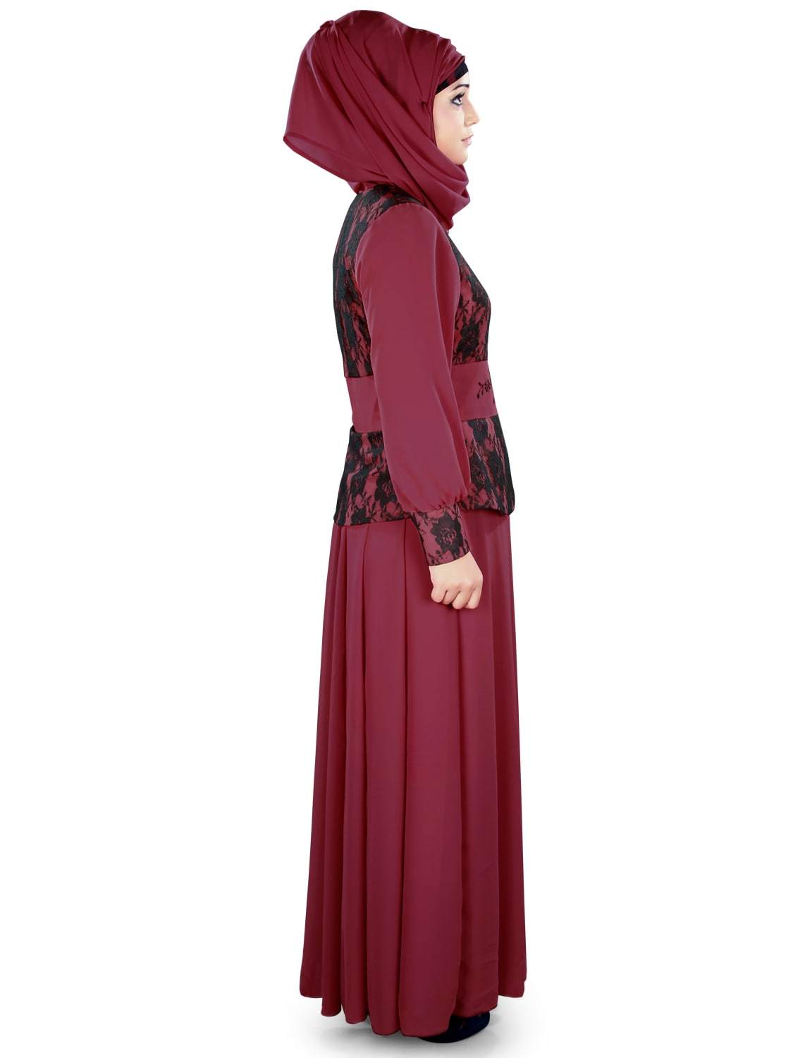 Abda Abaya - Elegant Muslim Women's Prayer Dress - Perfect for Prayer, Mosque, and Special Occasions