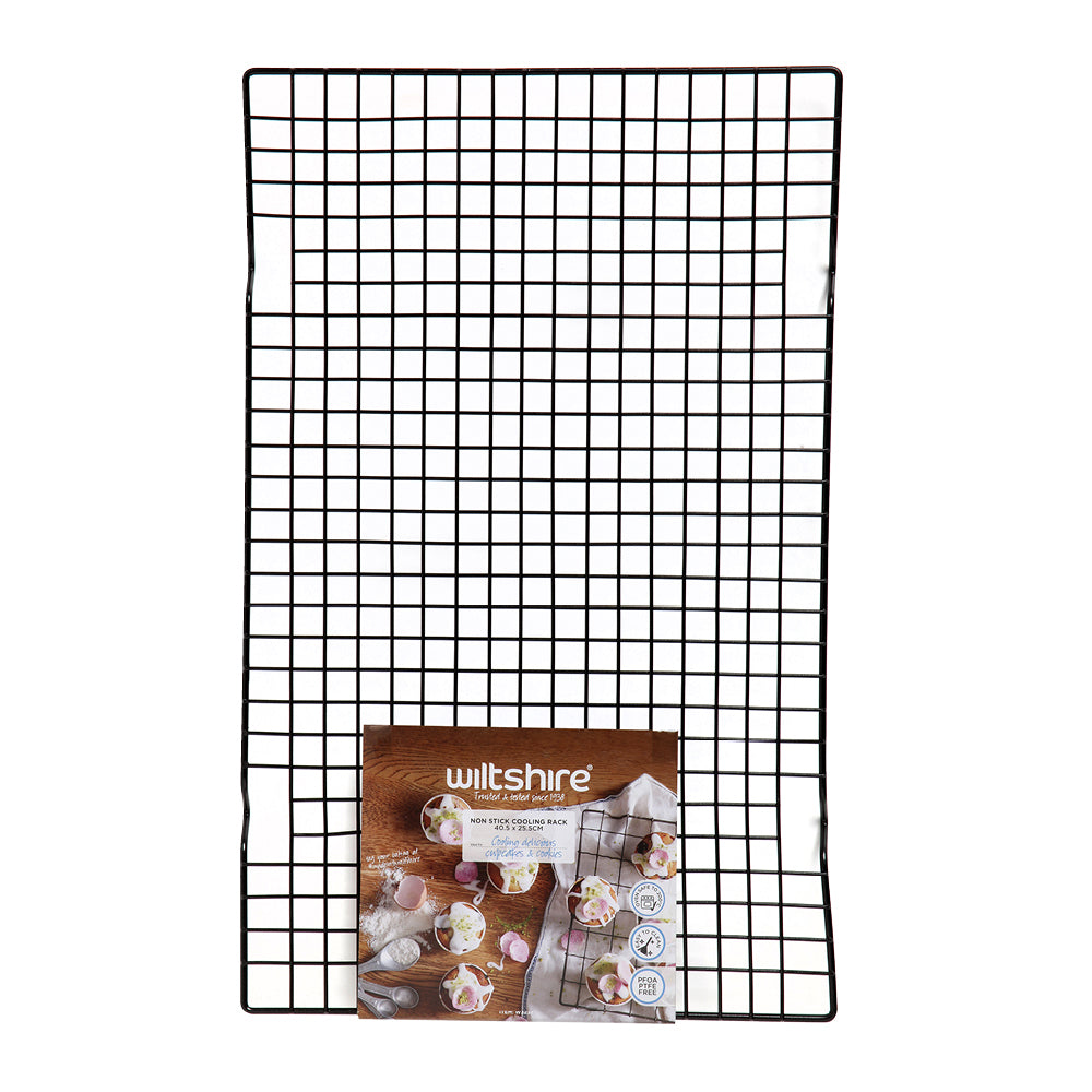 Non-Stick Cooling Rack for Baking - 16 x 10 Inches (40.5 x 25.5cm) - Perfect for Cookies, Cakes, Breads & Pastries - Durable Wire Rack for Oven, Countertop & Kitchen Use