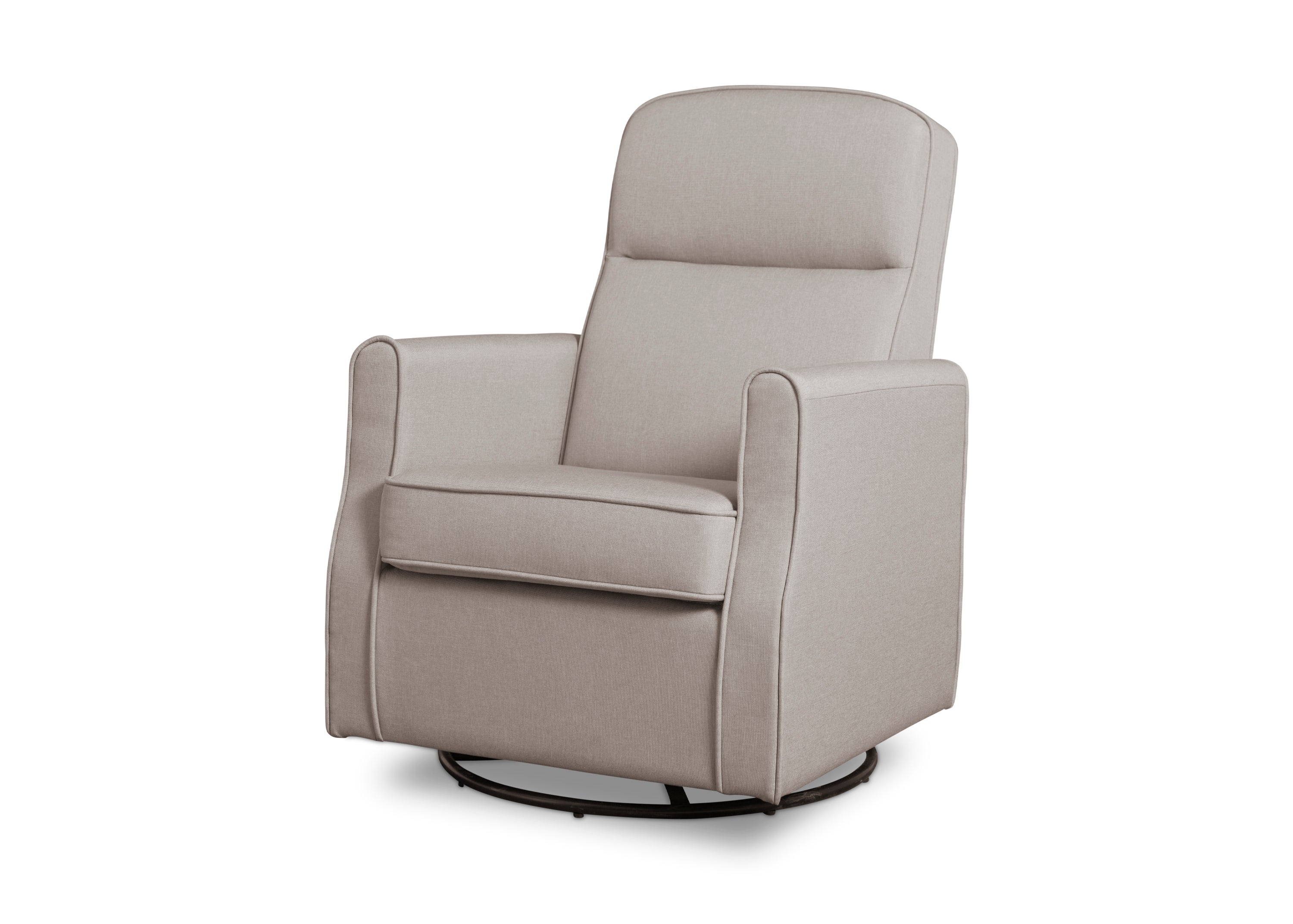 Blair Slim Nursery Glider Swivel Rocker Chair - Modern Comfort for Breastfeeding & Baby Bonding - Perfect for Nurseries, Bedrooms & Relaxation Spaces