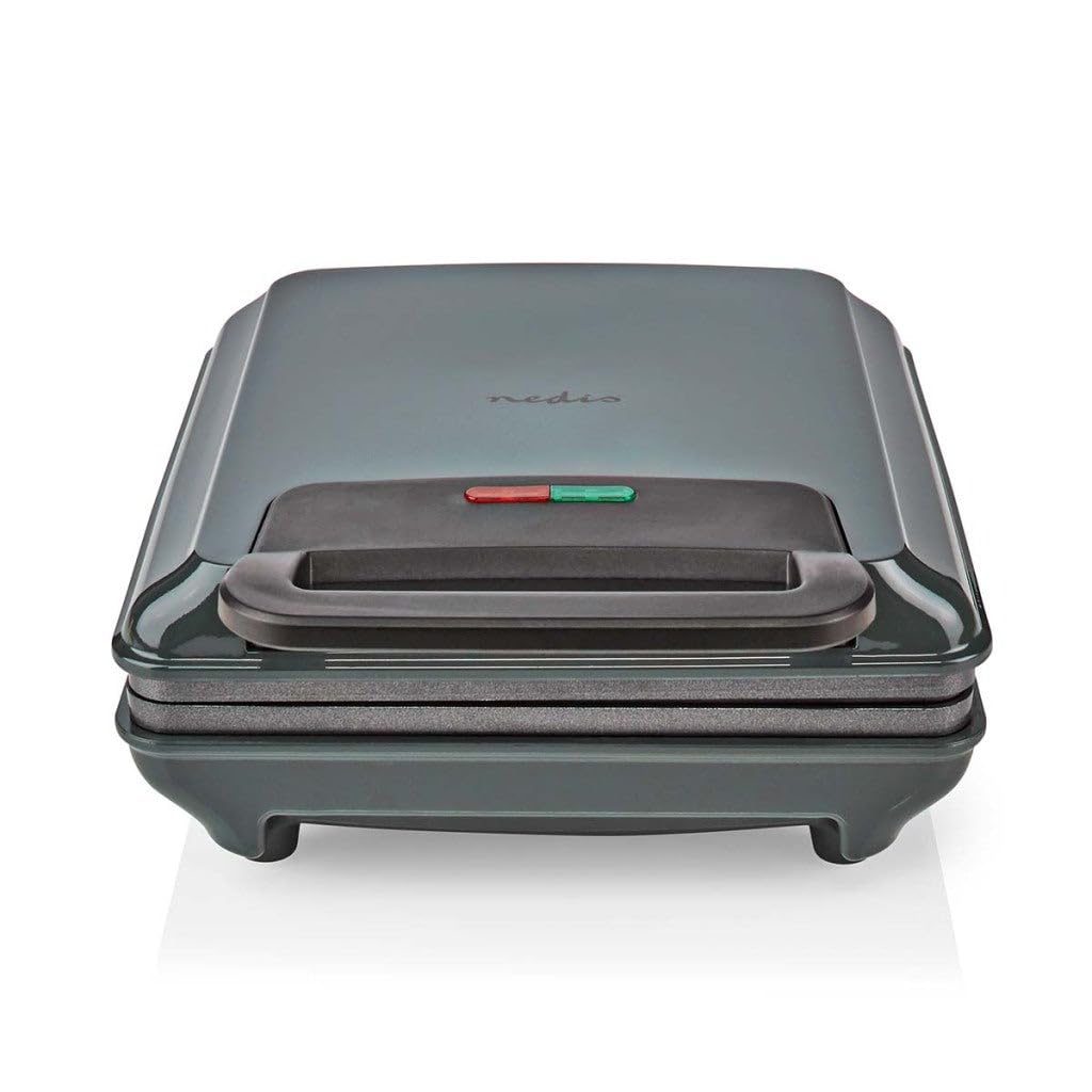 Belgian Waffle Maker - 22 x 12.5 cm - 1200W - Automatic Temperature Control - ABS/Aluminum - Perfect for Breakfast, Brunch & Family Gatherings