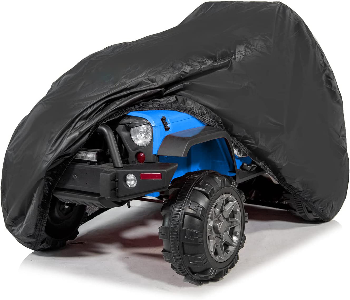 Kids Ride On Toy Car Cover - Heavy-Duty 600D Waterproof Oxford Fabric - Universal Fit All-Weather Protection for Electric Toy Vehicles - Perfect for Outdoor Storage, Rain Protection & Dust Prevention