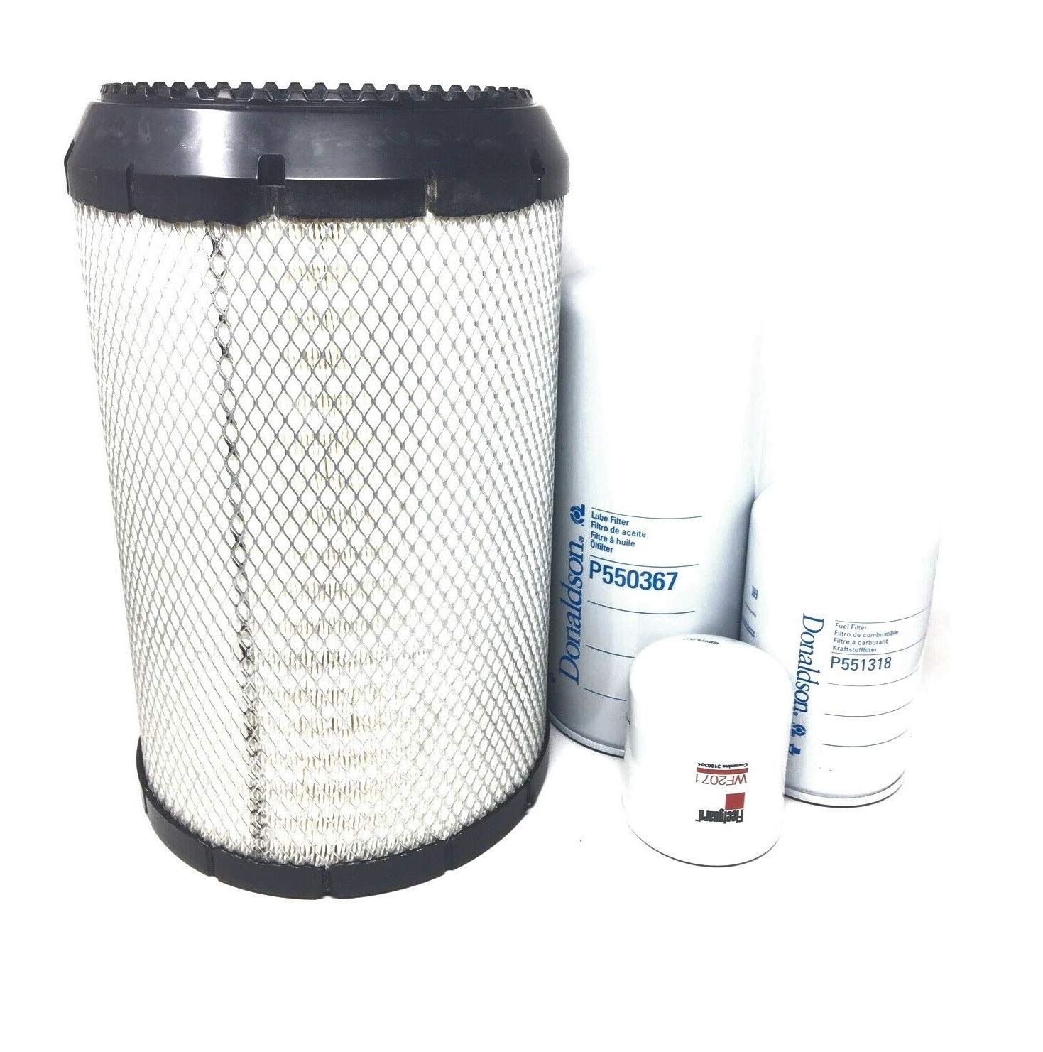 DT466E Donaldson Filter Kit (Lube, Fuel, Air, Coolant) for International Trucks - Heavy Duty Engine Protection for Long Haul & Fleet Maintenance