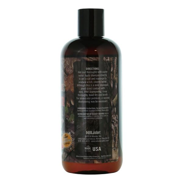 Mossy Oak Xtreme Odor Dog Shampoo 16 oz - Eliminates Strong Pet Odors for Fresh-Smelling Dogs - Perfect for Bathing, Grooming & Outdoor Adventures