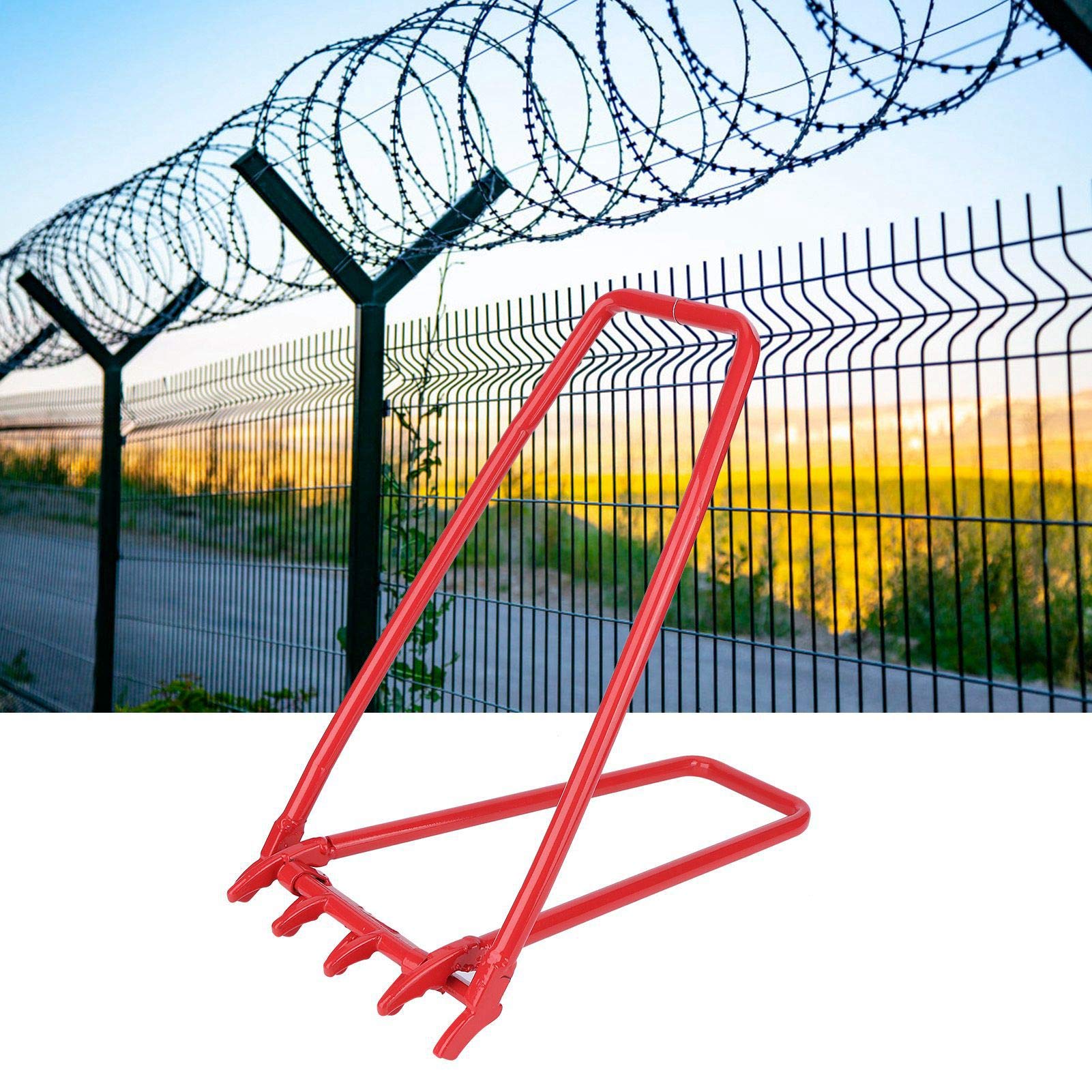 Fence Crimping Tool - Rustproof Wire Tightener for Ranch & Farm Repair