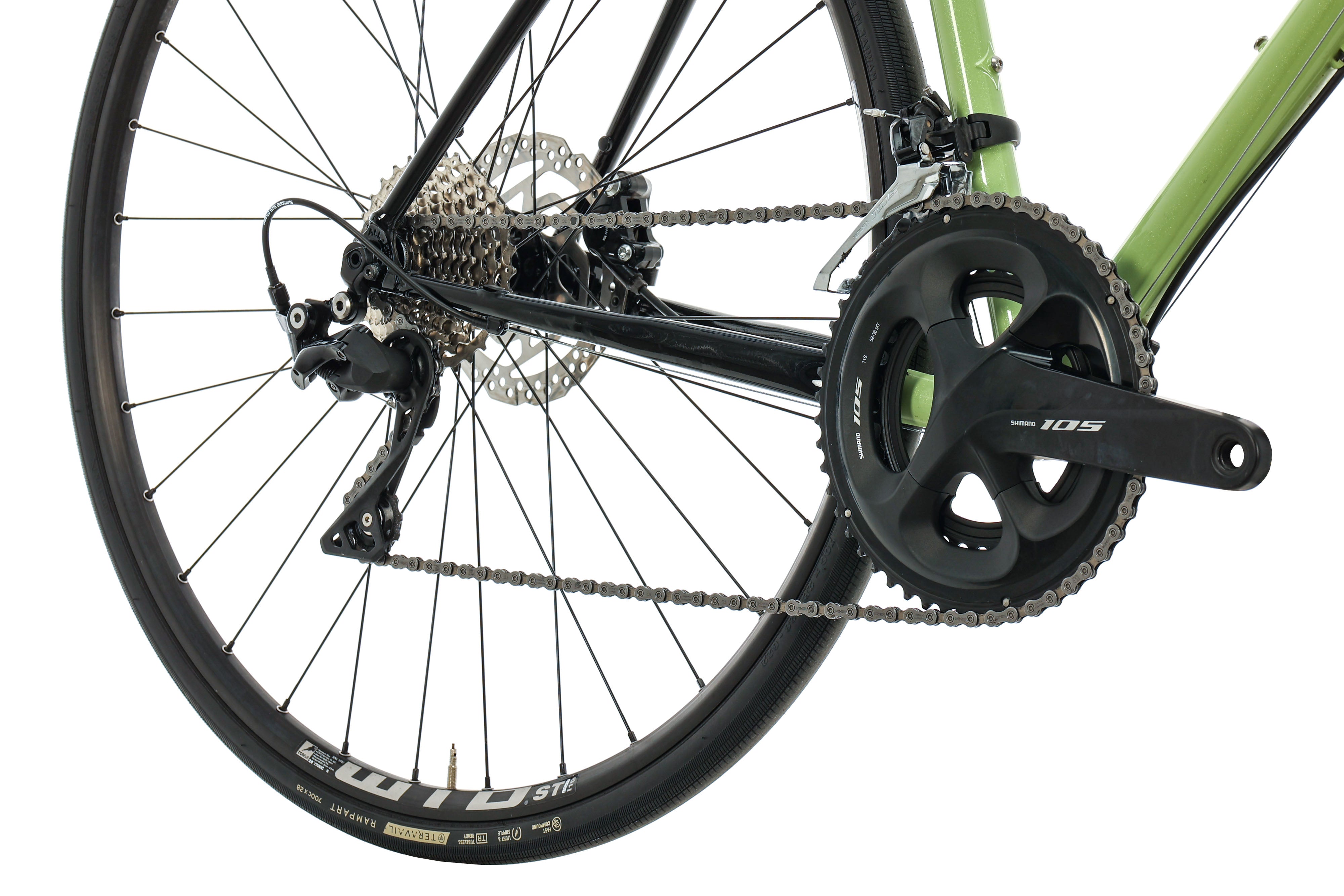 2023 All City Zig Zag Road Bike - 49cm Lightweight Aluminum Frame for Urban Commuting & Fitness Riding