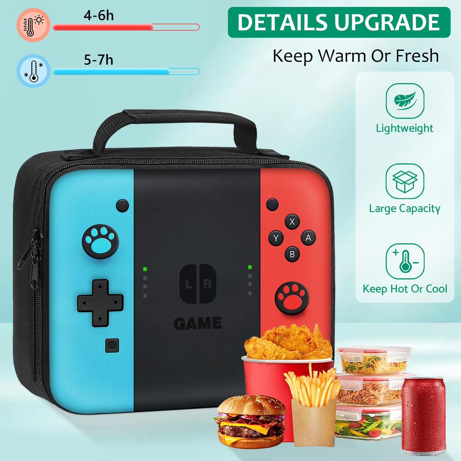 Kids Backpack for Boys - Durable 17 Inch Gamer Backpack for Children & Teens - School Bookbag for Elementary & Middle School Students - Perfect for Gaming, School & Travel