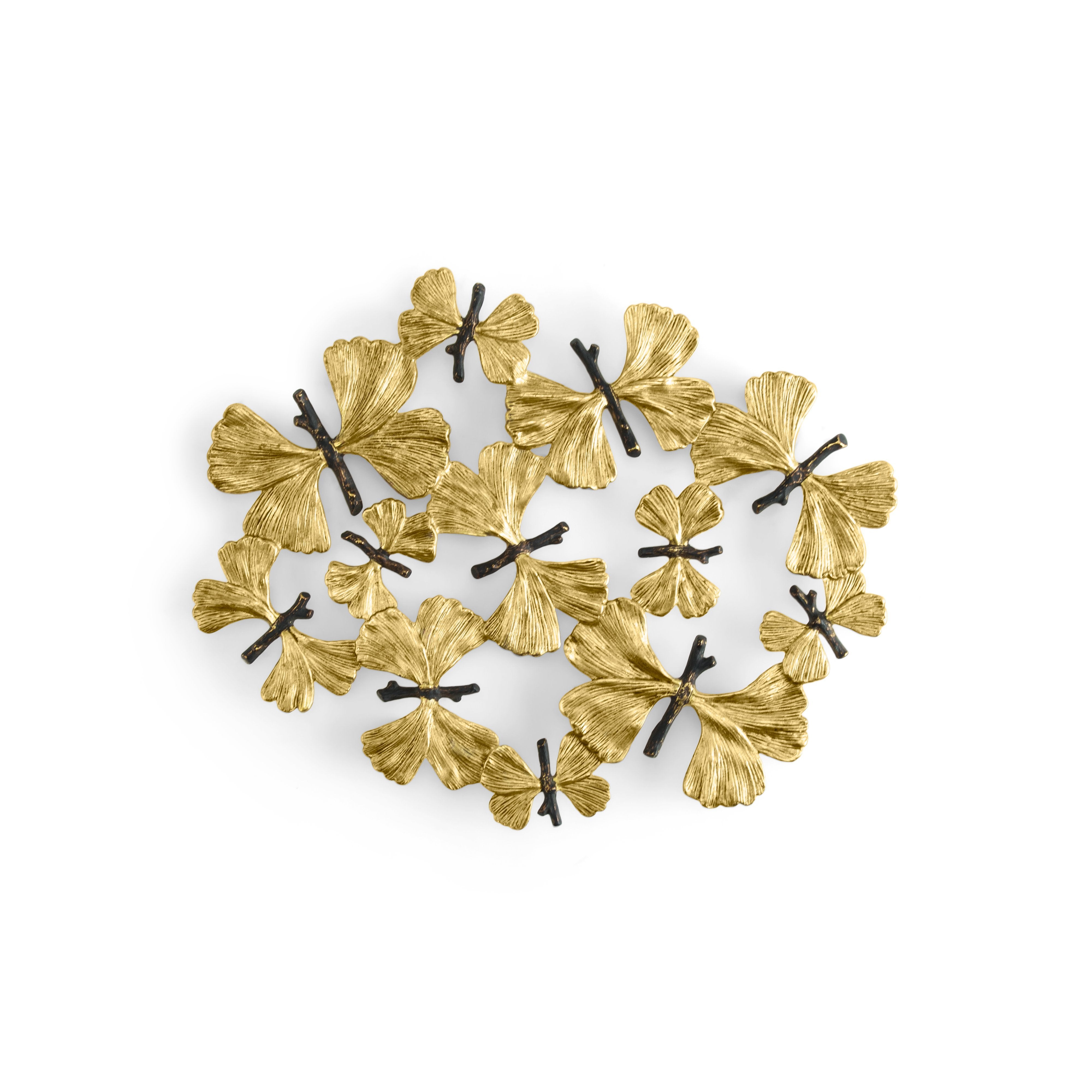 Butterfly Ginkgo Trivet - Heat Resistant Coaster for Pots & Pans - Perfect for Kitchen, Dining Table, and Home Decor