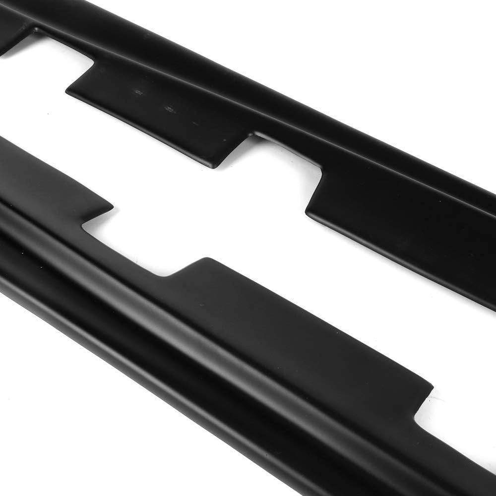 2014-2020 Lexus IS250 IS300 IS350 AS Style Side Skirts - Unpainted Matte Black PP Material for Enhanced Aerodynamics & Sporty Look | Perfect for Car Enthusiasts & Performance Upgrades