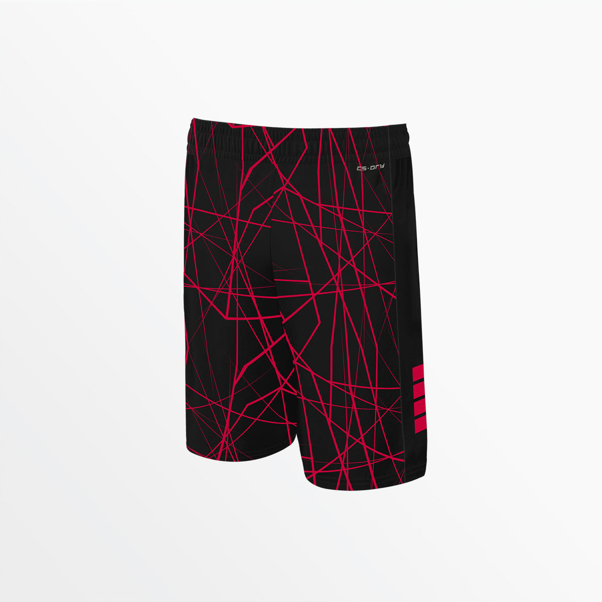 Youth Geo Net Shorts - Trendy Athletic Shorts for Men & Women - Perfect for Running, Gym, and Casual Wear