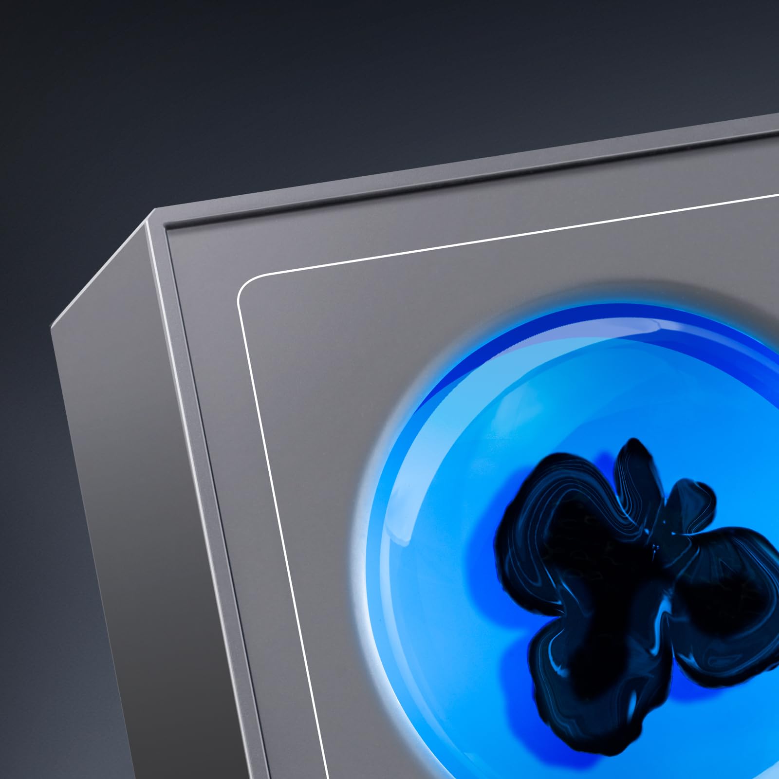 Ferrofluid Music Visualizer - Dancing Sound Sensitive Ferrofluid Speaker Display with RGB Lights | Science Desk Toy for Office, Bedroom & Study | Perfect for Music Lovers, Tech Enthusiasts & Science Gifts | Use for Home Decor, Party Entertainment & STEM Education