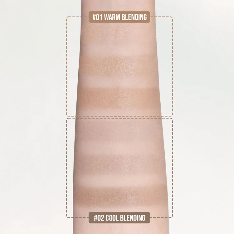 Dasique V Cut Blending Shading Eyeshadow Palette 13g - Perfect for Smokey Eye & Everyday Makeup Looks