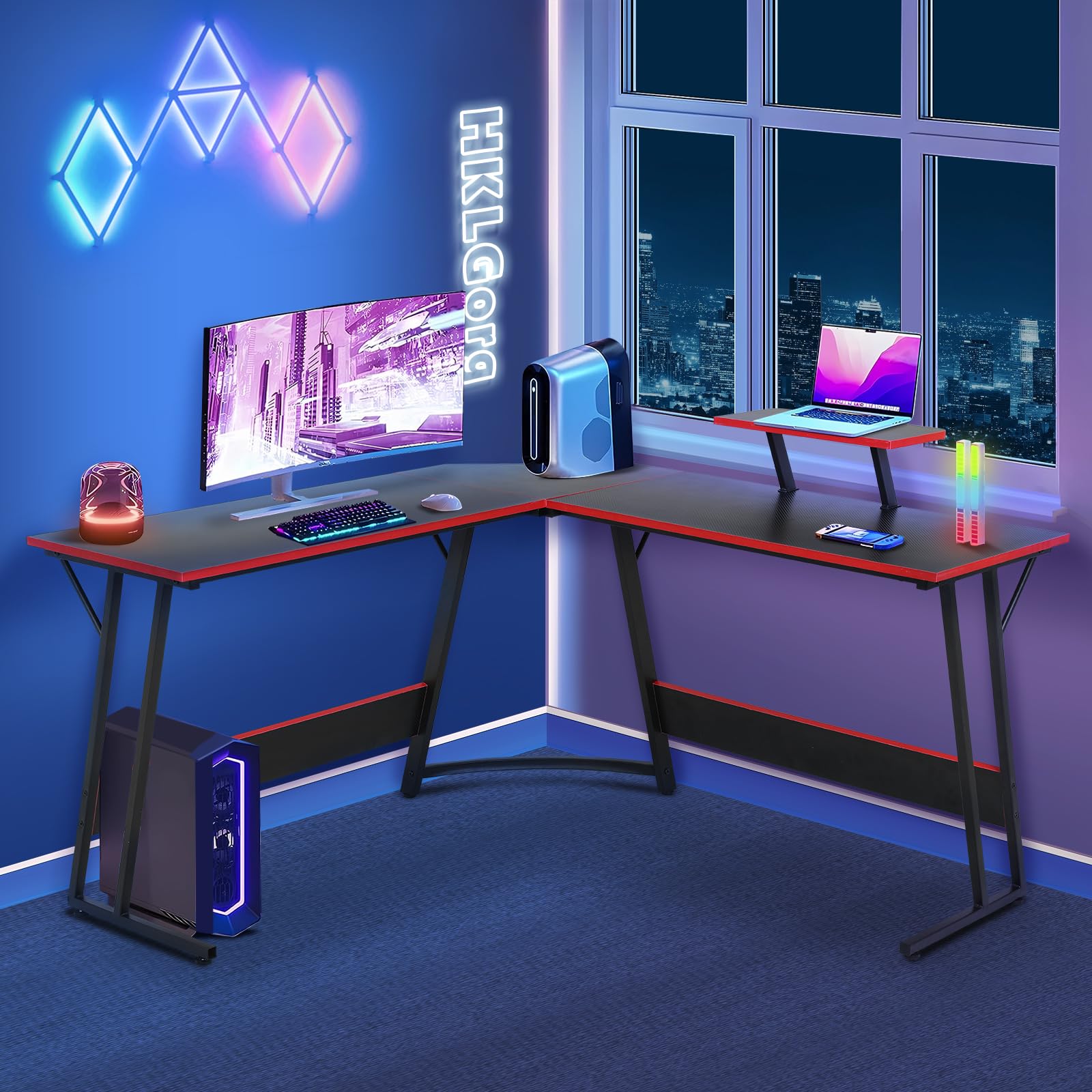 L-Shaped Gaming Desk 50.4