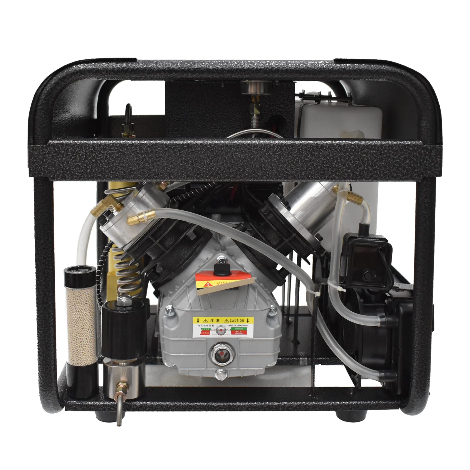 TUXING 4500Psi PCP High Pressure Air Compressor with Adjustable Pressure & Auto Purge - Built-in Water & Fan Cooling System - for Scuba Diving Tanks, Air Rifle Tanks & Paintball Guns - Perfect for Outdoor Sports, Hunting & Underwater Adventures
