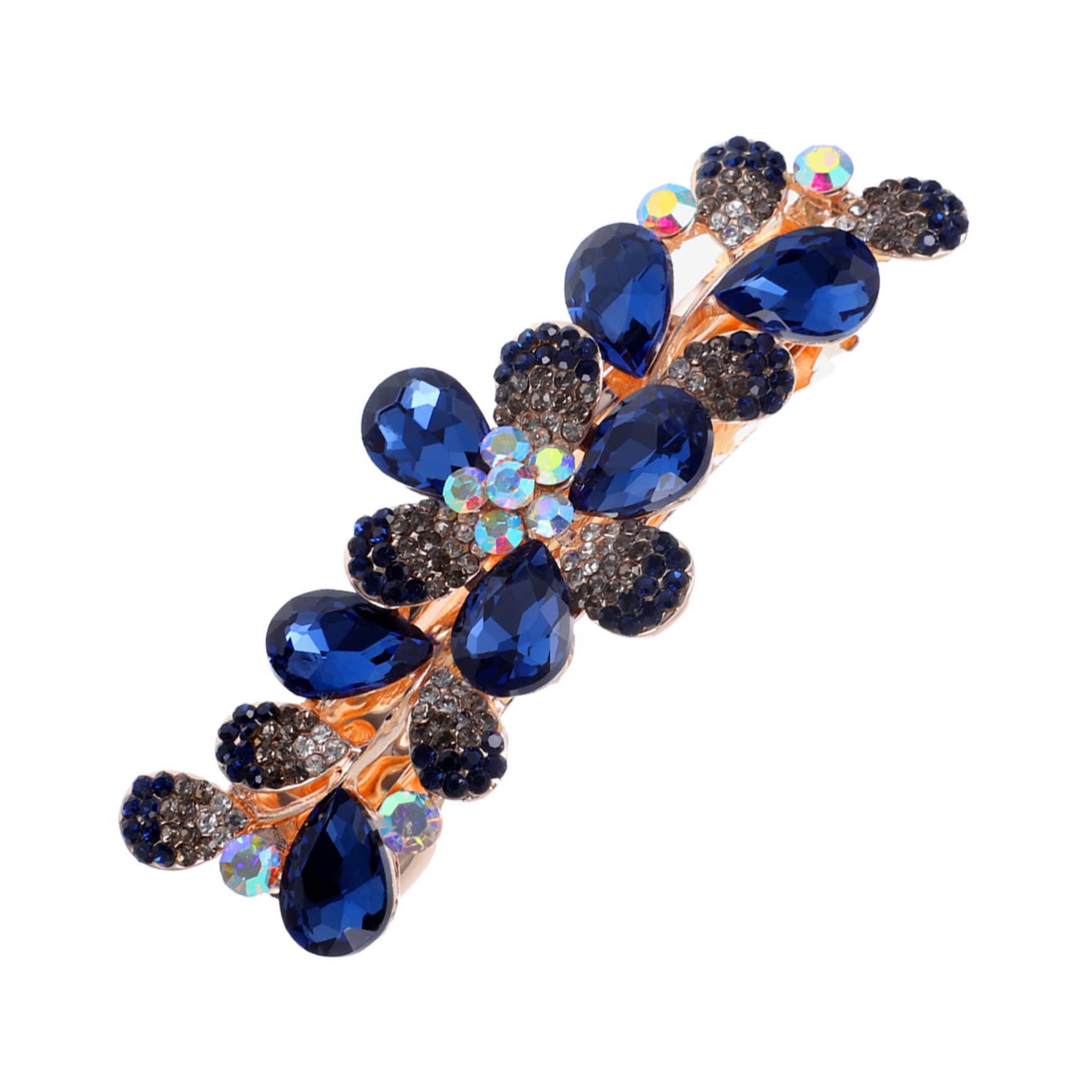 Sparkling Rhinestone Hair Clips for Women - Elegant Wedding & Spring Hair Accessories, Ponytail Holders, Barrettes for Thin Hair | Perfect for Bridal, Parties & Everyday Glamour