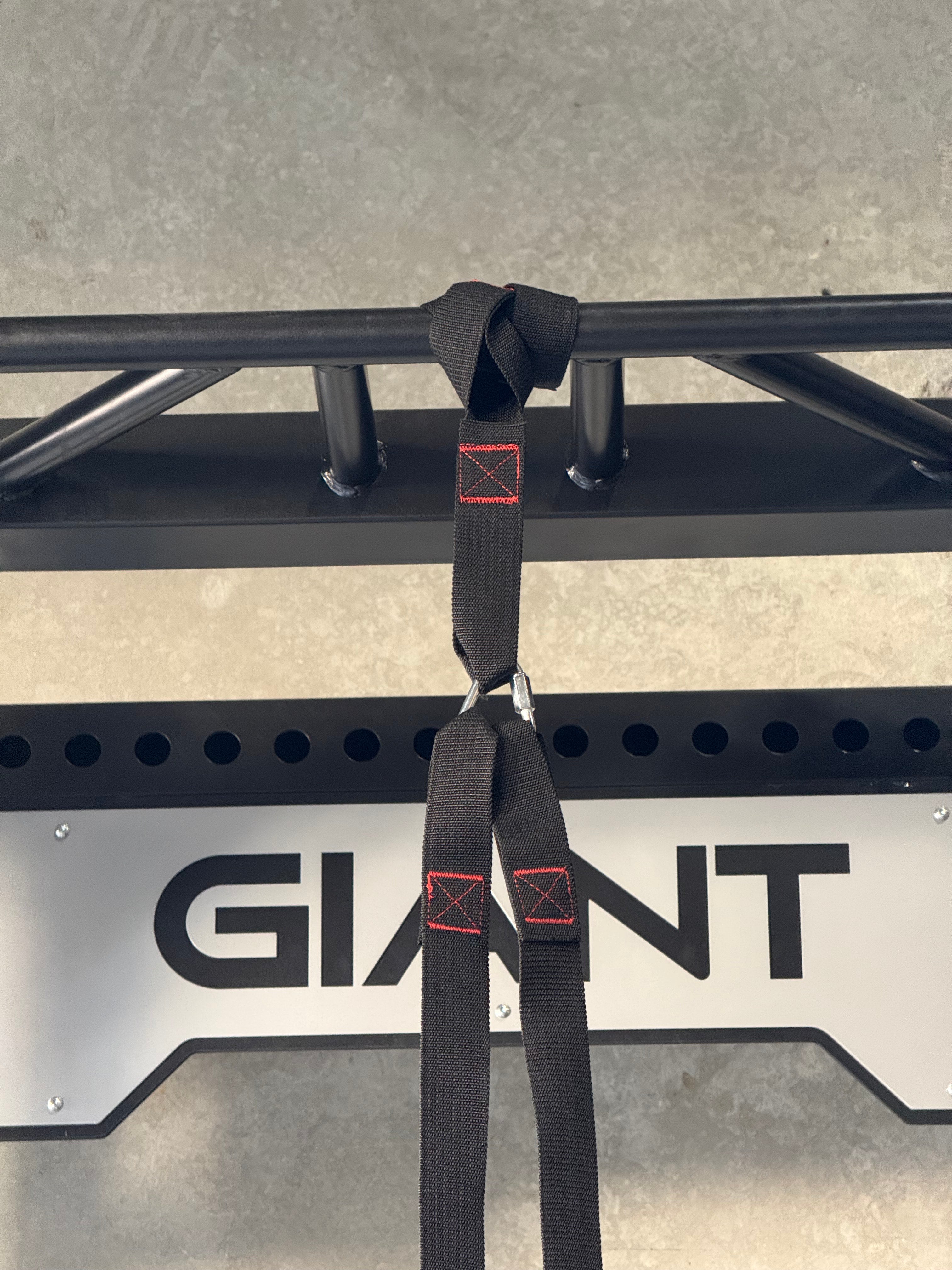 GIANT Suspension Straps - Heavy Duty Exercise Bands for CrossFit, TRX & Home Workouts - Perfect for Strength Training, Yoga & Fitness Routines