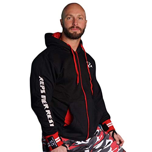 Black & Red Zipper