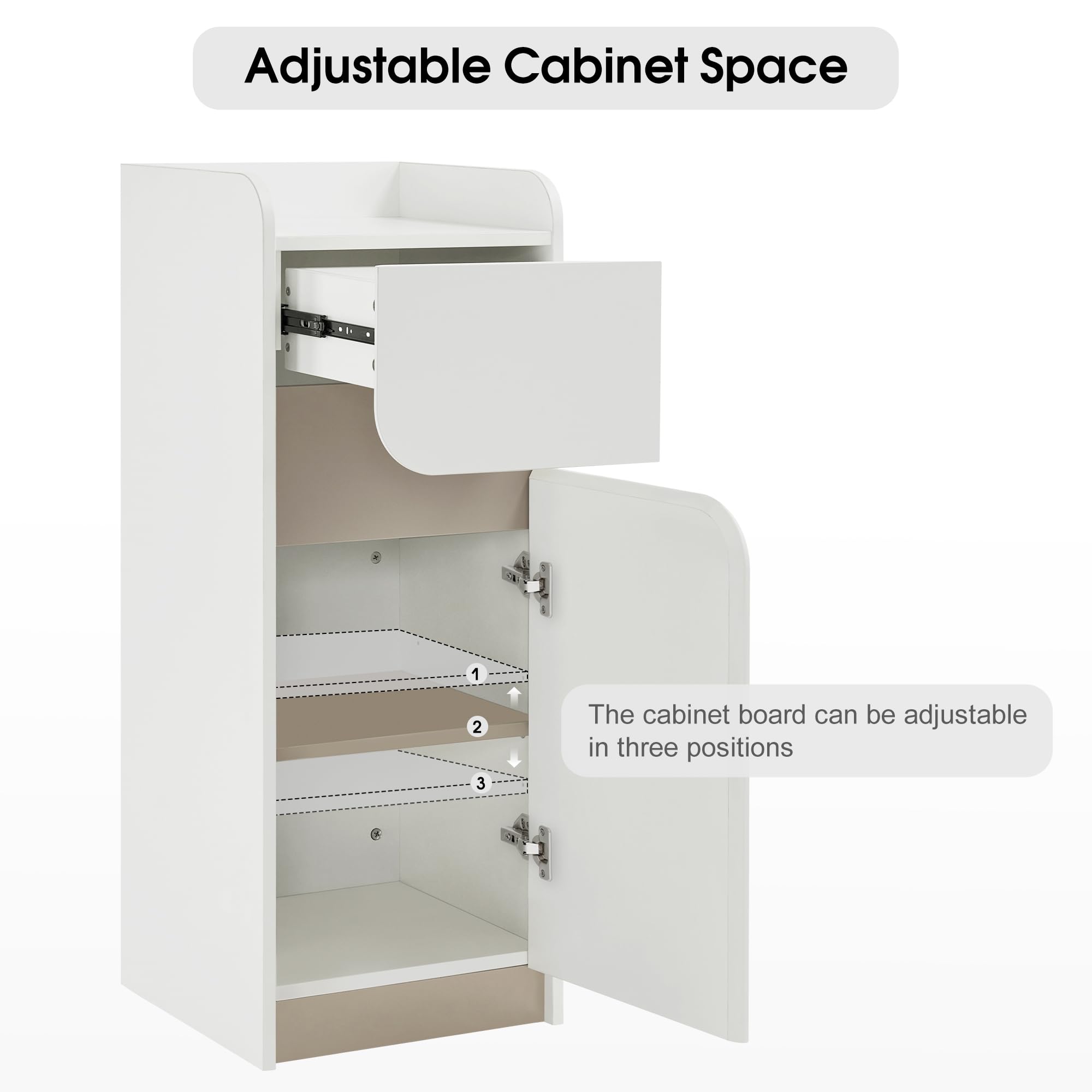 Professional Barber Salon Storage Cabinet - 40