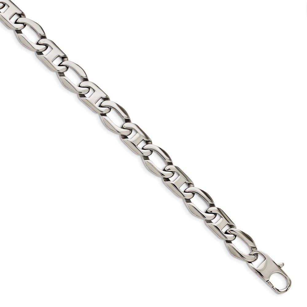 Stainless Steel Polished Open Link Chain Necklace for Women - Elegant Layering Jewelry for Everyday Wear & Special Occasions