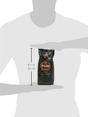 Premium Pilon Whole Bean Restaurant Blend Espresso Coffee - 16oz (Pack of 8) | Rich & Bold Flavor for Espresso Machines & French Press | Perfect for Cafes, Restaurants & Home Brewing