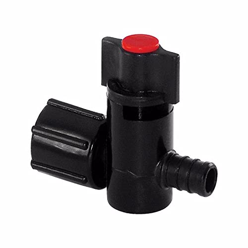 Flair-It Ecopoly 1/2 Inch PEX Barb x 1/2 Inch FPT Swivel Valve - 20 Pack (10 Cases x 2 Each) for Plumbing, Water Supply, and DIY Home Improvement Projects